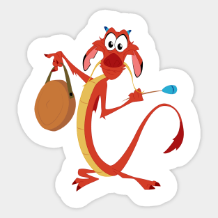 Youth Boys' Funny Chinese Dragon Dishonor Sticker